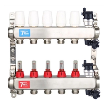 Коллектор для теплого пола VR 123 A - 10