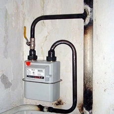 Перенос газового счётчика