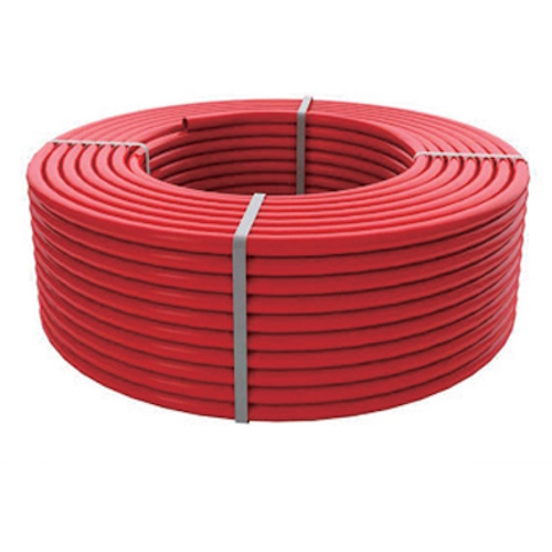Труба для теплого пола PEX-B-EVOH VER-PRO 16x2.0 мм красного цвета в бухте.